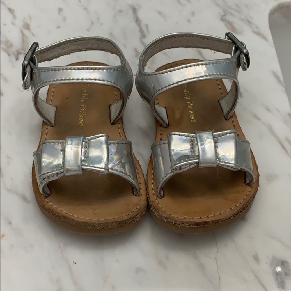 Freshly picked sandals